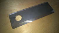 Нож длинный роторной косилки КРН-2.1, Нож КРН-24.416 (длинный)